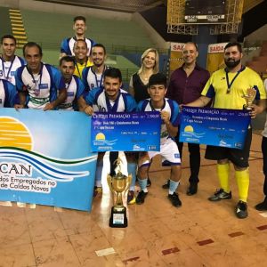 Sindcaldas  o grande vencedor da 1 Copa Futsal do SECCAN